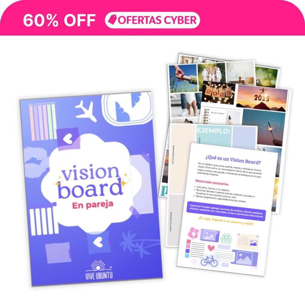 Material Digital - Vision Board en Pareja