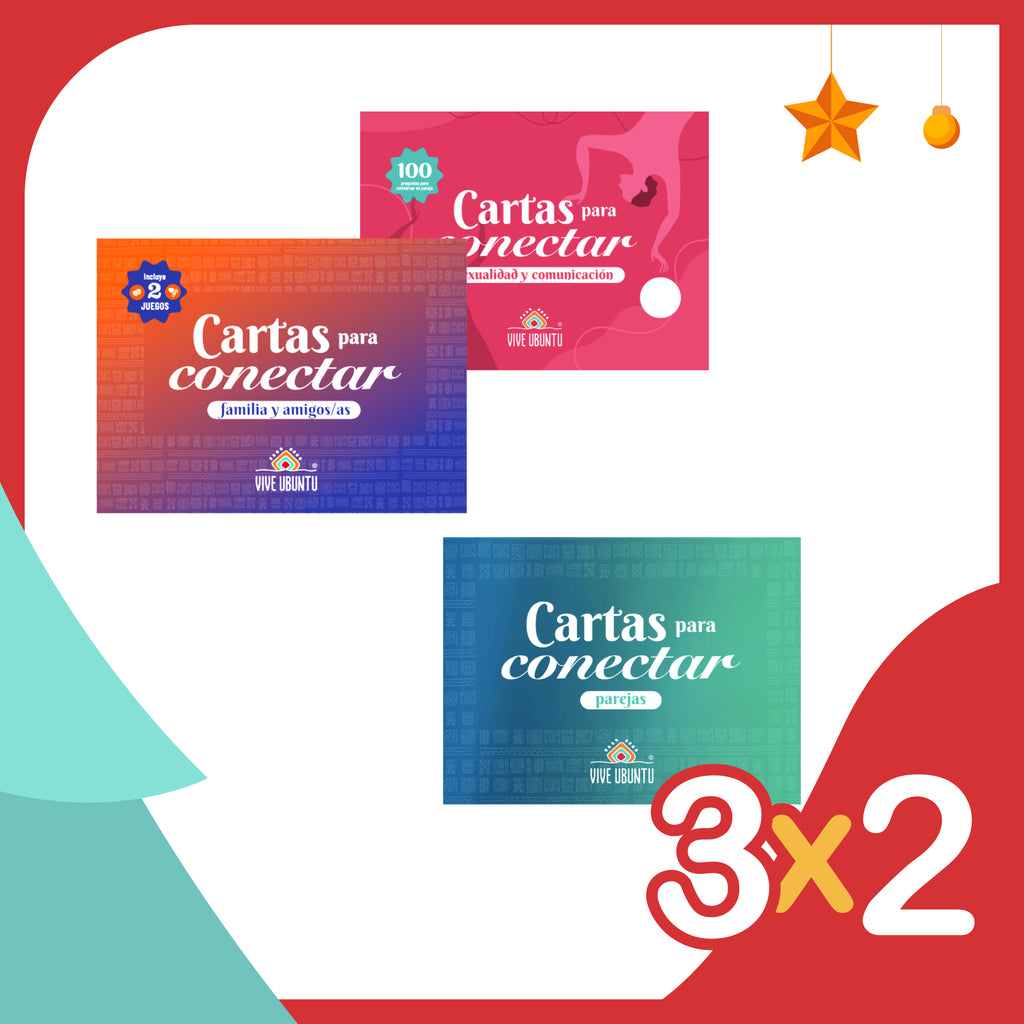 PACK 3x2 - 3 Cartas para Conectar por el precio de 2