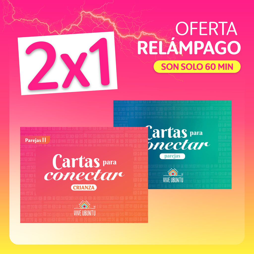 2x1 OFERTA RELAMPAGO - PACK PAREJAS CON HIJOS/AS