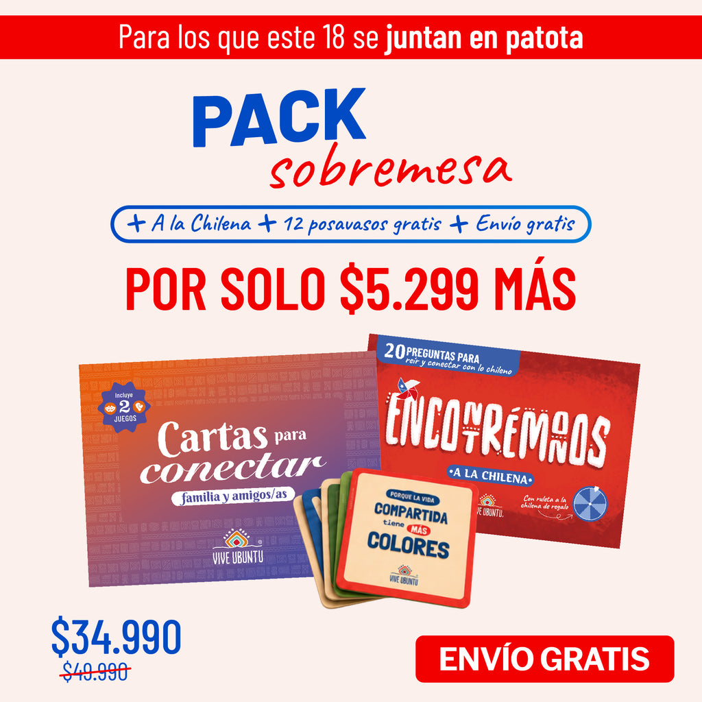 SOBREMESA 18CHERA + ENVIO GRATIS + Regalo